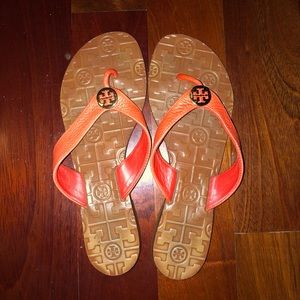 •Tory Burch• coral sandals